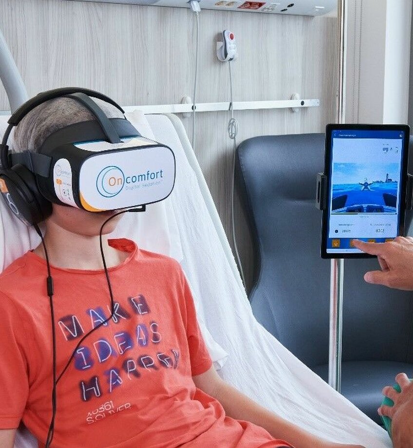 Virtual reality verpleegkunde kinderen
